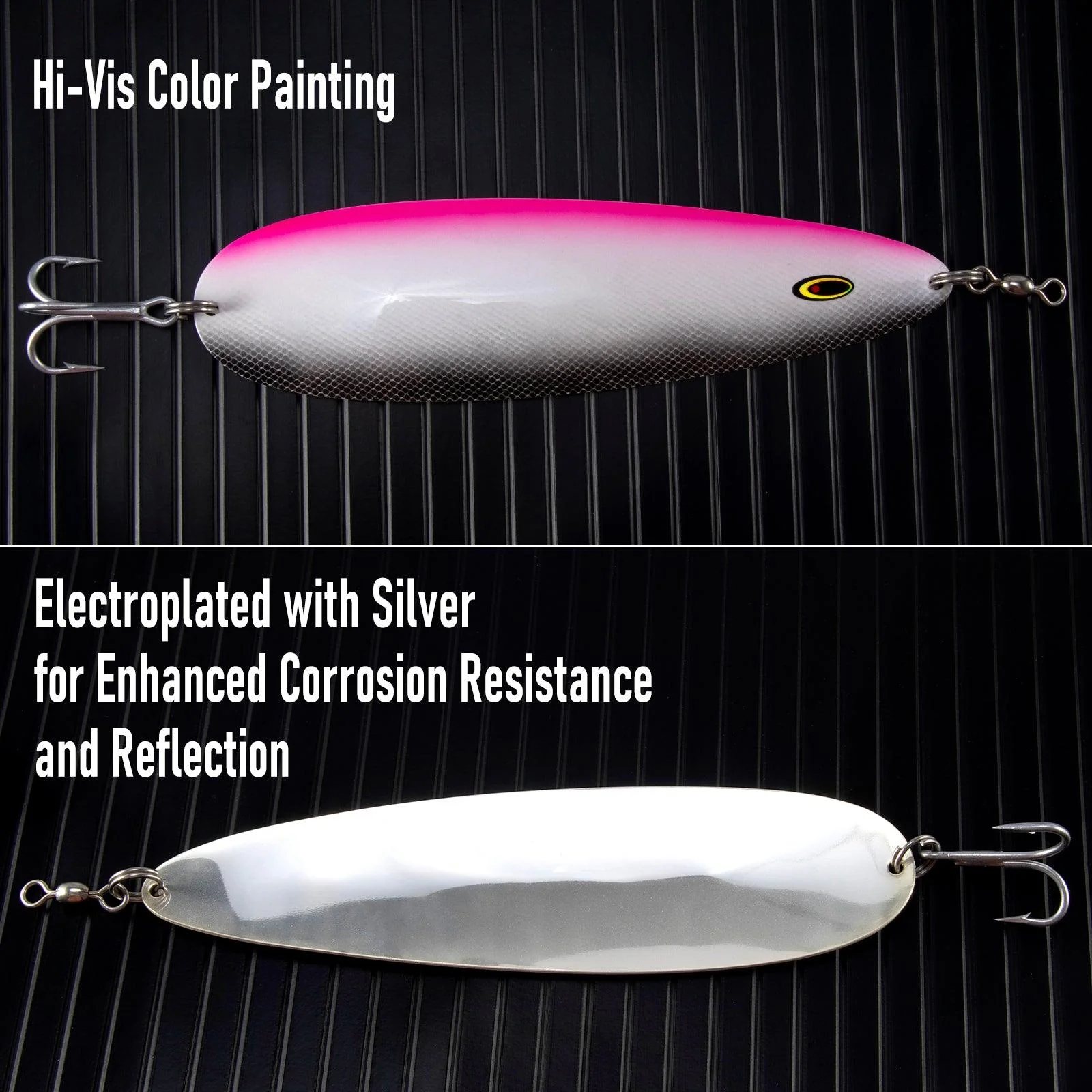 Dr.Fish Heavy Duty Flutter Spoon 8" - Image 5