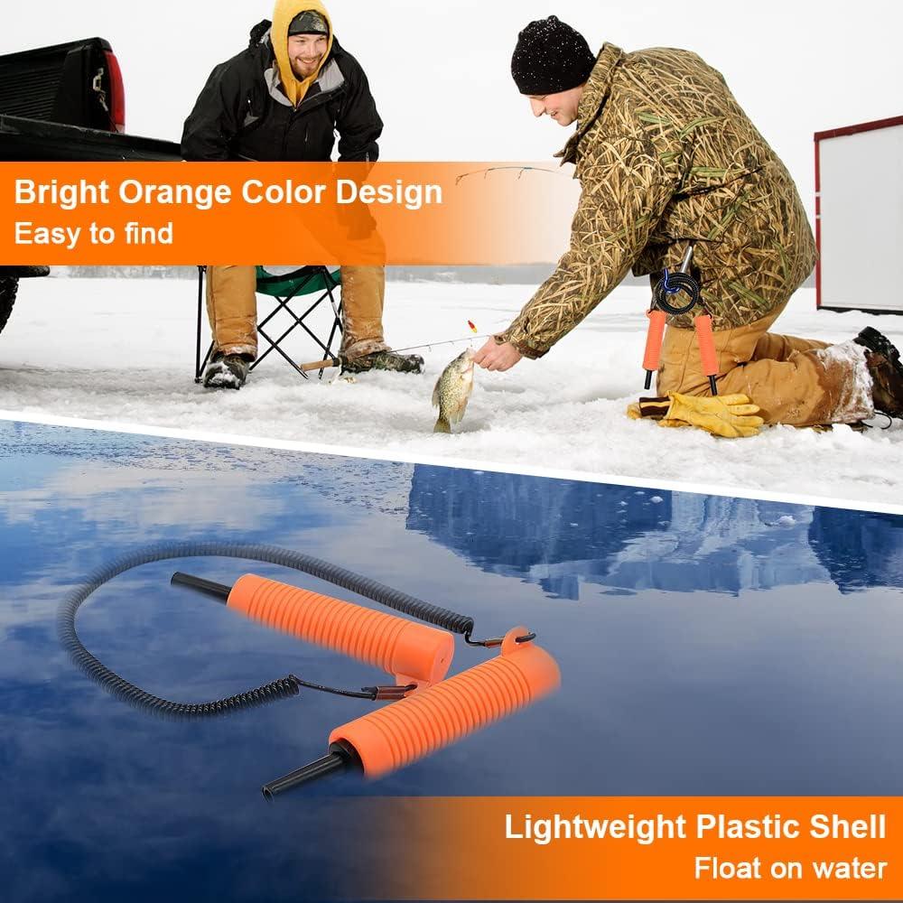 Dr.Fish Ice Fishing Safety Retractable Ice Awls Ice Breaking Tool - Image 8