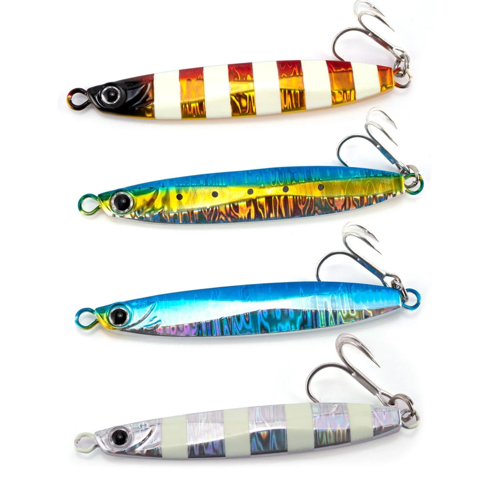 Dr.Fish 3pcs Long Casting Metal Jigs  45-80g 1.5-2.75oz