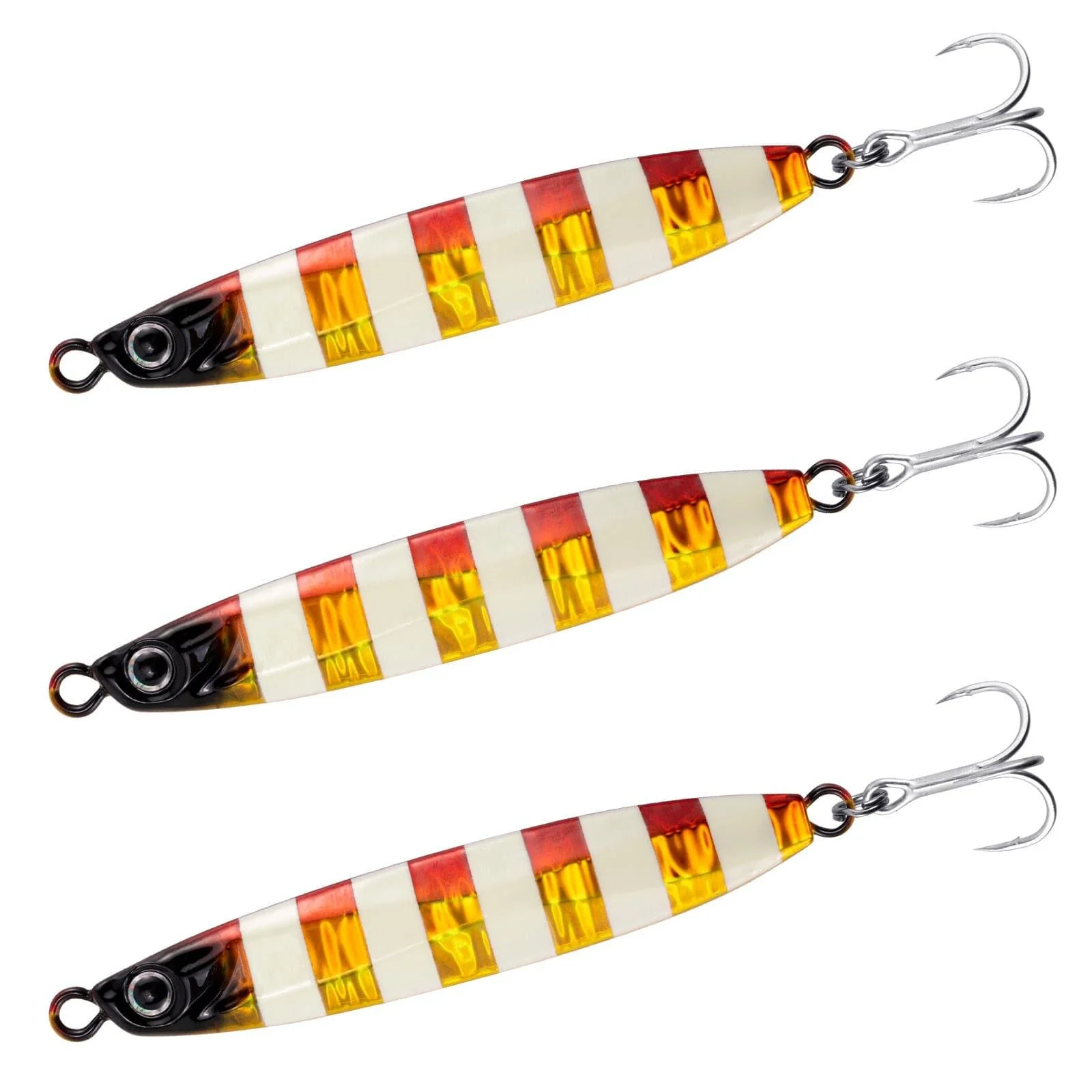 Dr.Fish 3pcs Long Casting Metal Jigs  45-80g 1.5-2.75oz - Image 3