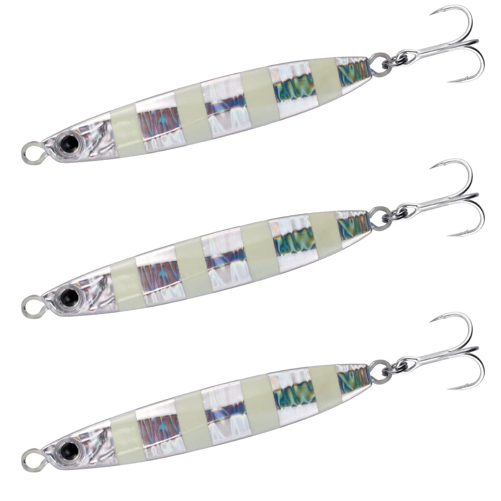 Dr.Fish 3pcs Long Casting Metal Jigs  45-80g 1.5-2.75oz - Image 5