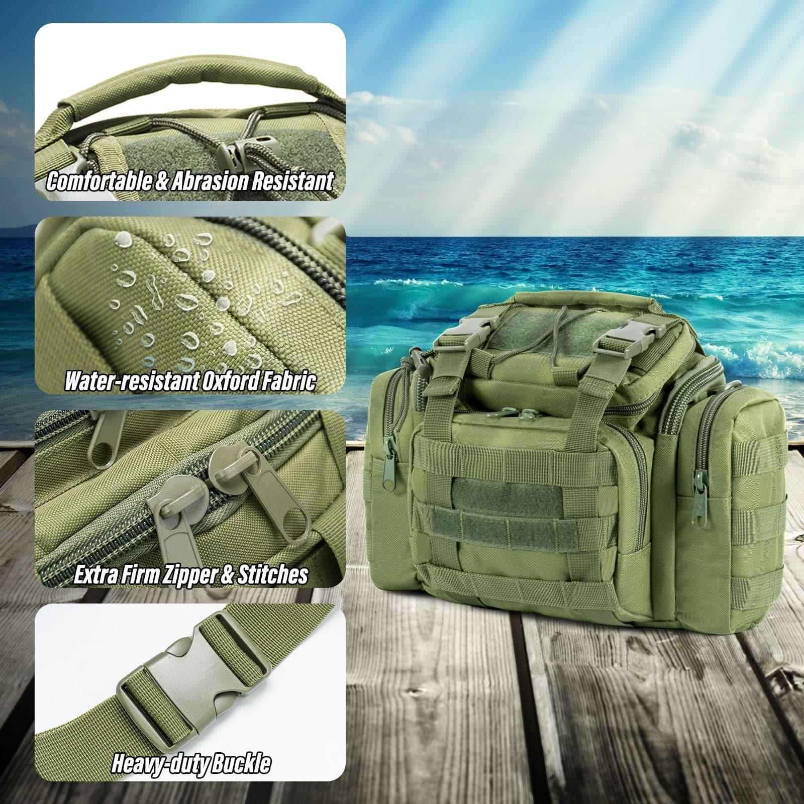 Dr.Fish Medium Fishing Tackle Bag 4 Colors - Image 3