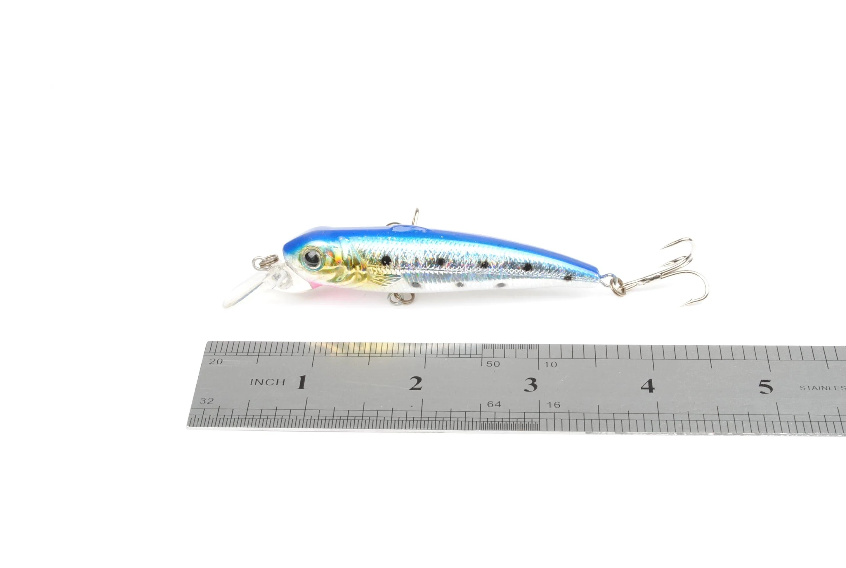 Dr.Fish Blue Minnow 3.54'' 0.33oz - Image 2