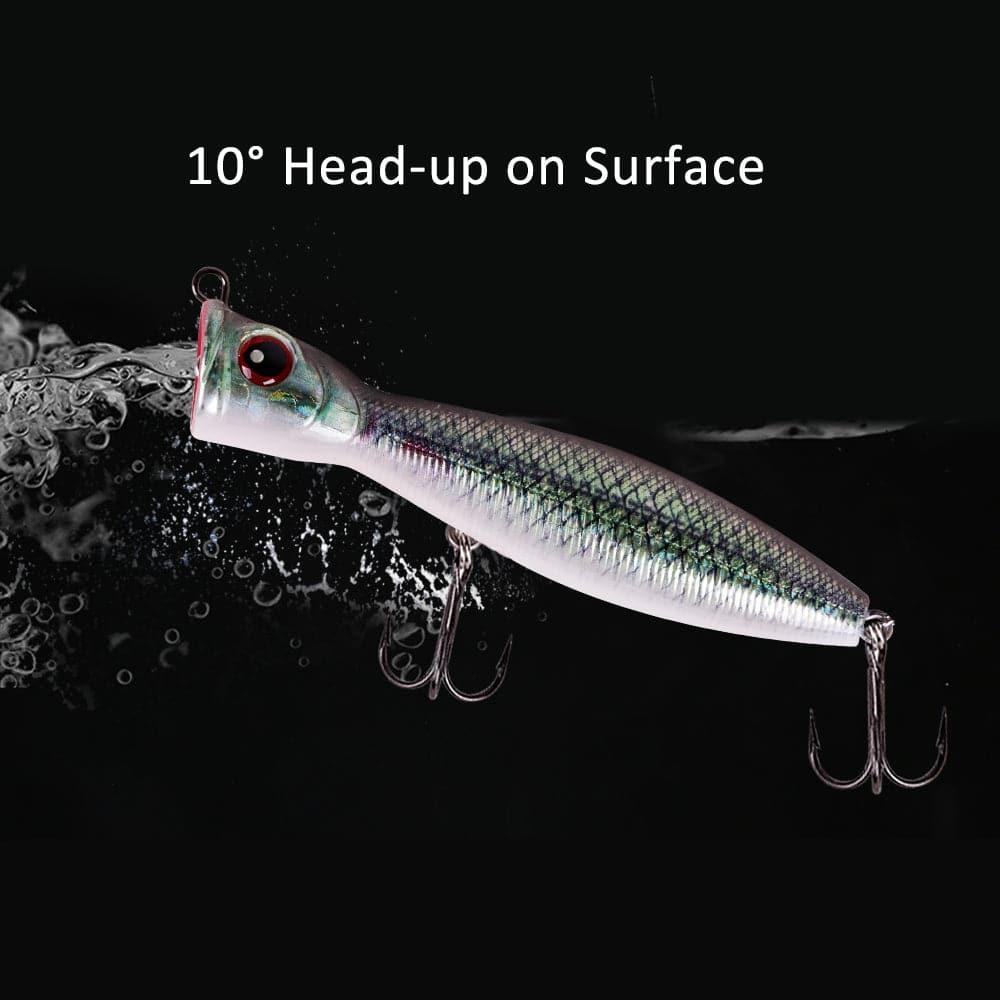 Dr.Fish Plastic Popper Lure 3.94'' 0.6oz - Image 3