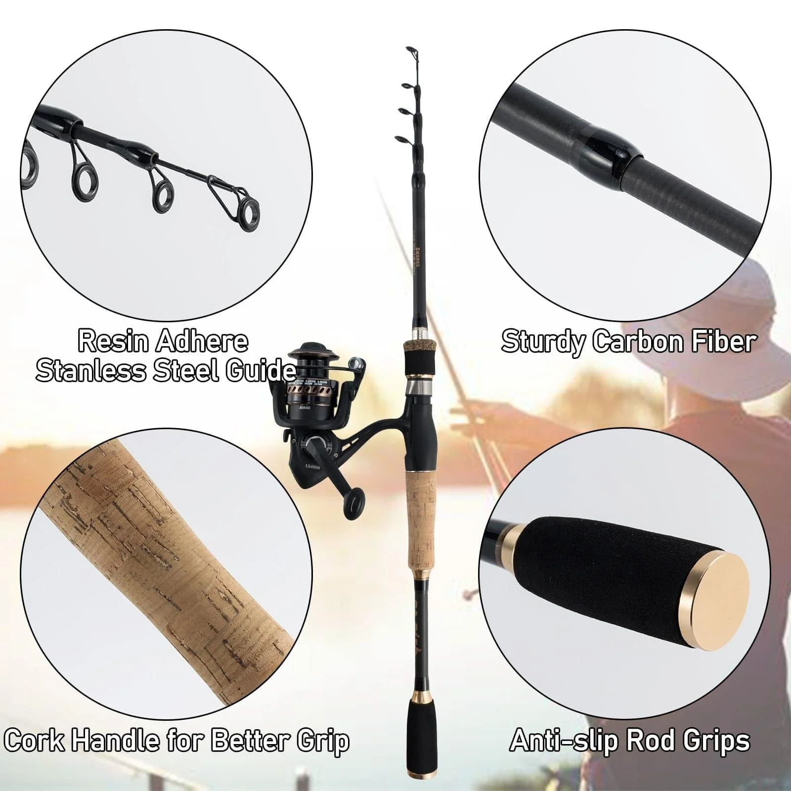 Dr.Fish Sea Fishing Rod and Reel Combo - Image 3