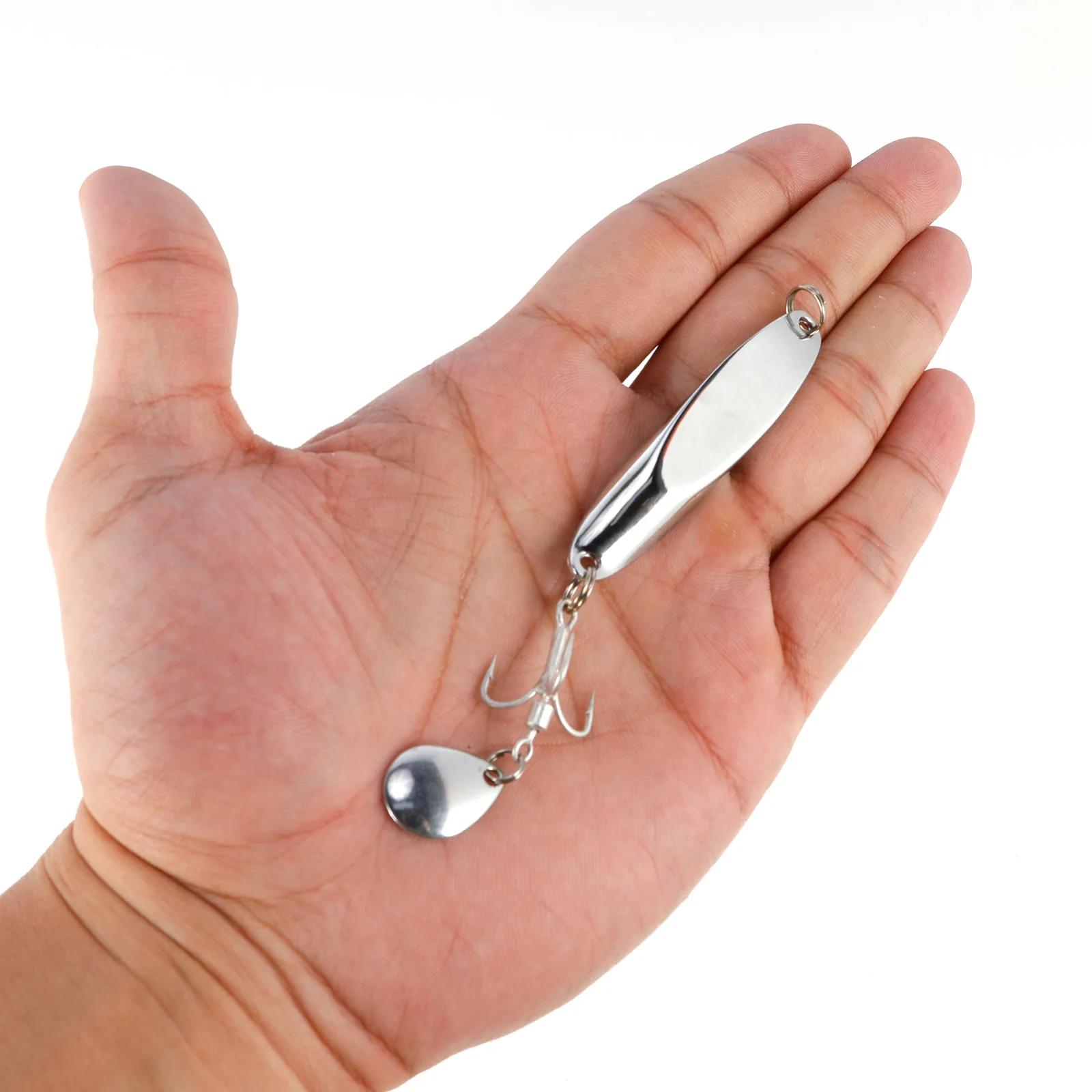 Dr.Fish 3pcs Sea Fishing Silver Spoons - Image 6