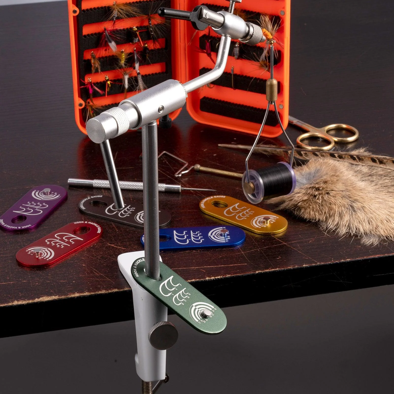 Dr.Fish Metal Whiting Farms Hackle Gauge - Image 8