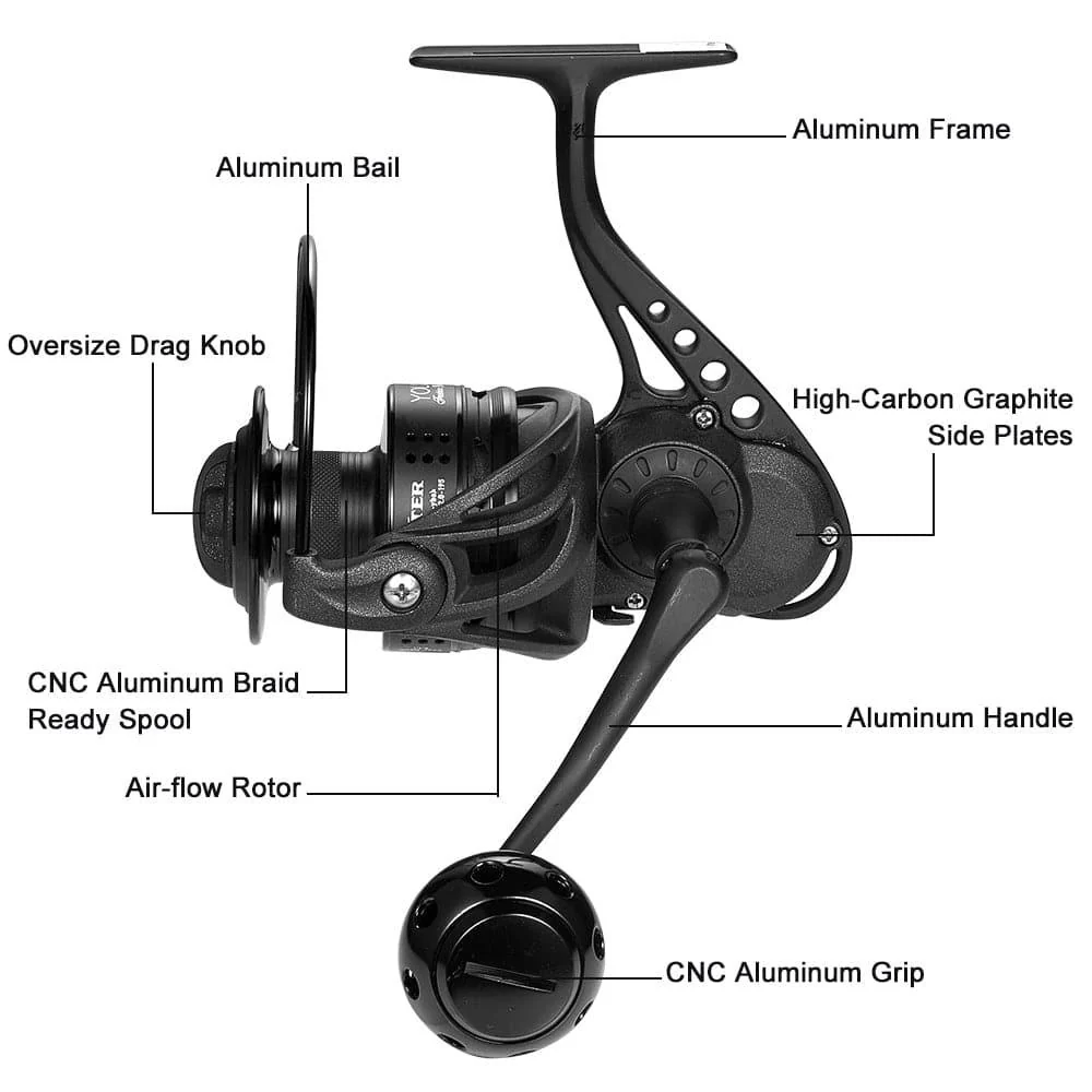 FIGHTER Freshwater Spinning Reel 1000/6000 - Image 7