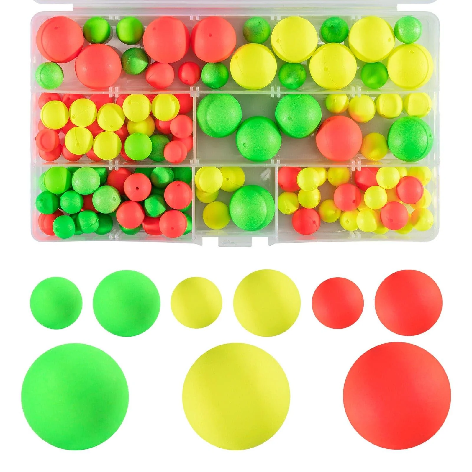 Dr.Fish 120/150pcs Foam Fishing Floats Kit - Image 10