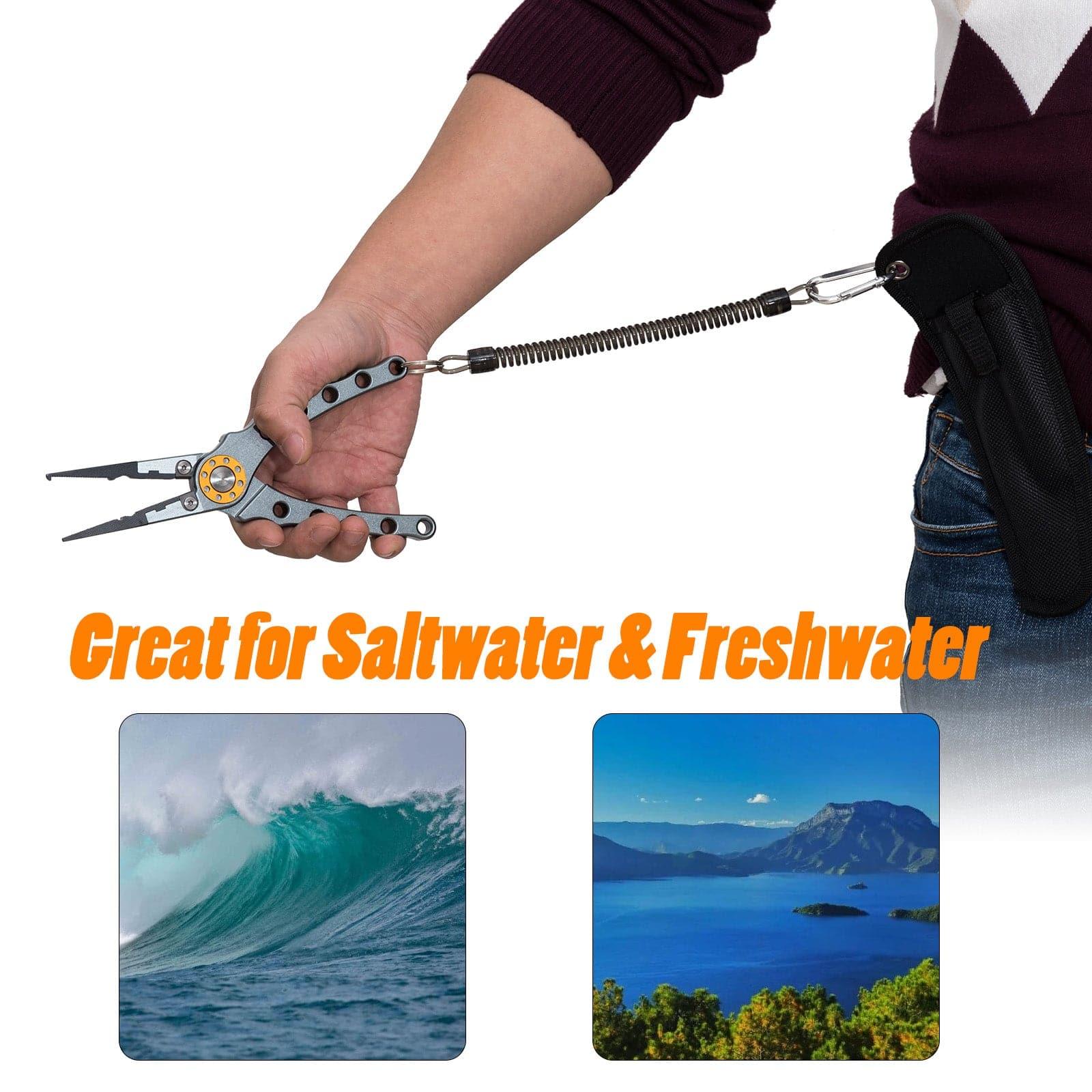 Dr.Fish Aluminum Fishing Plier 8in - Image 6
