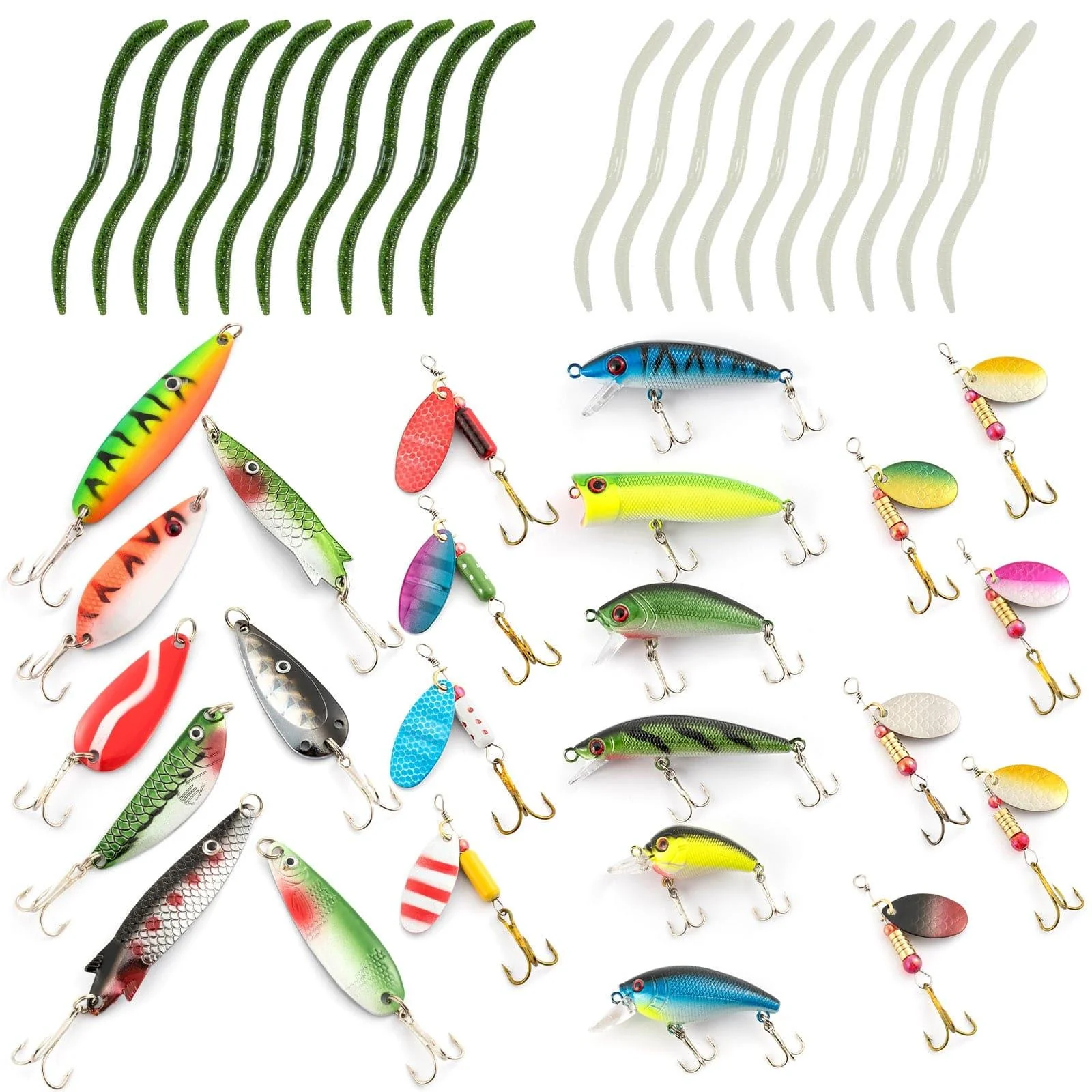 Dr.Fish 125pcs Fishing Rod and Reel Combo - Image 7