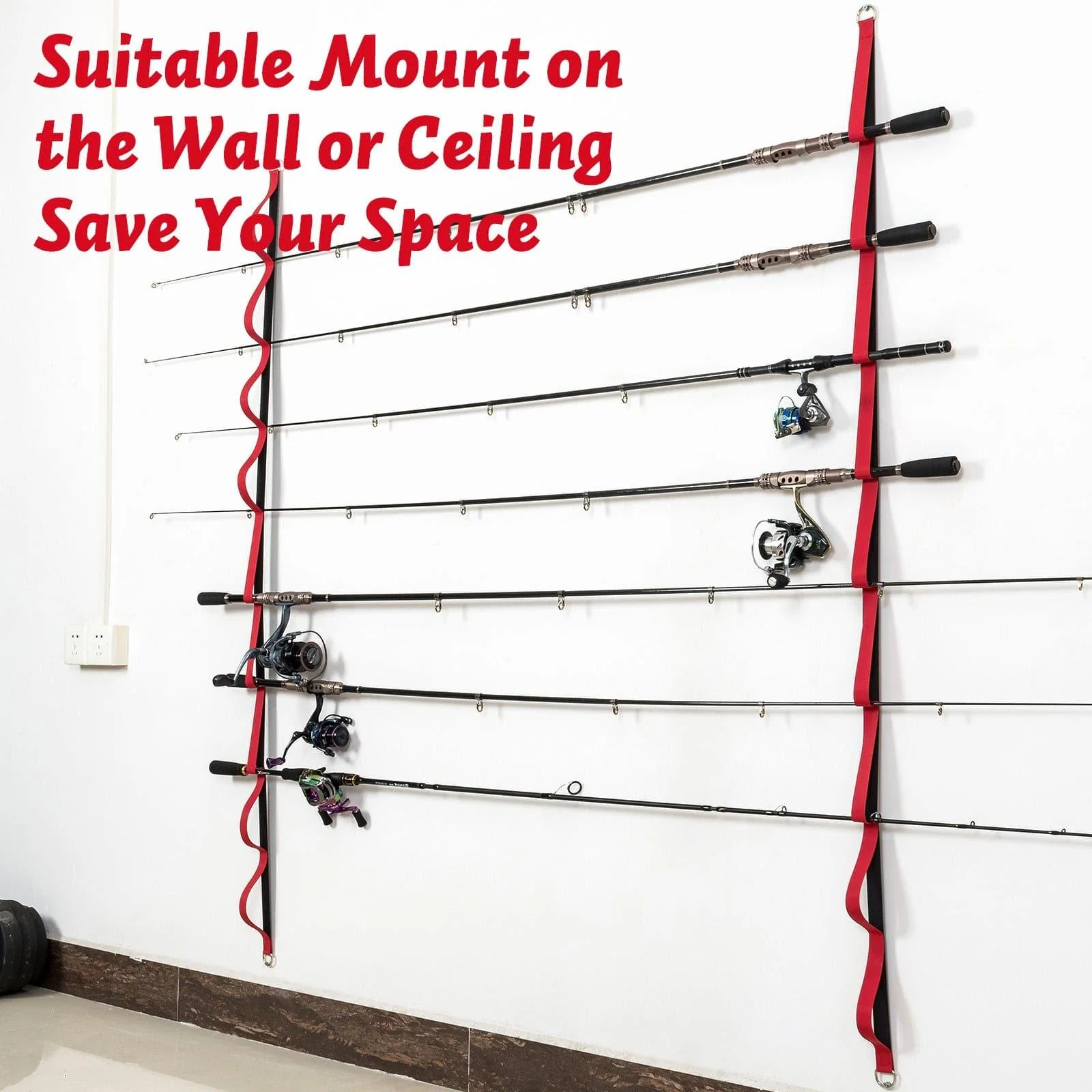 Dr.Fish Fishing Rod Holder for 1-9 Rods - Image 4