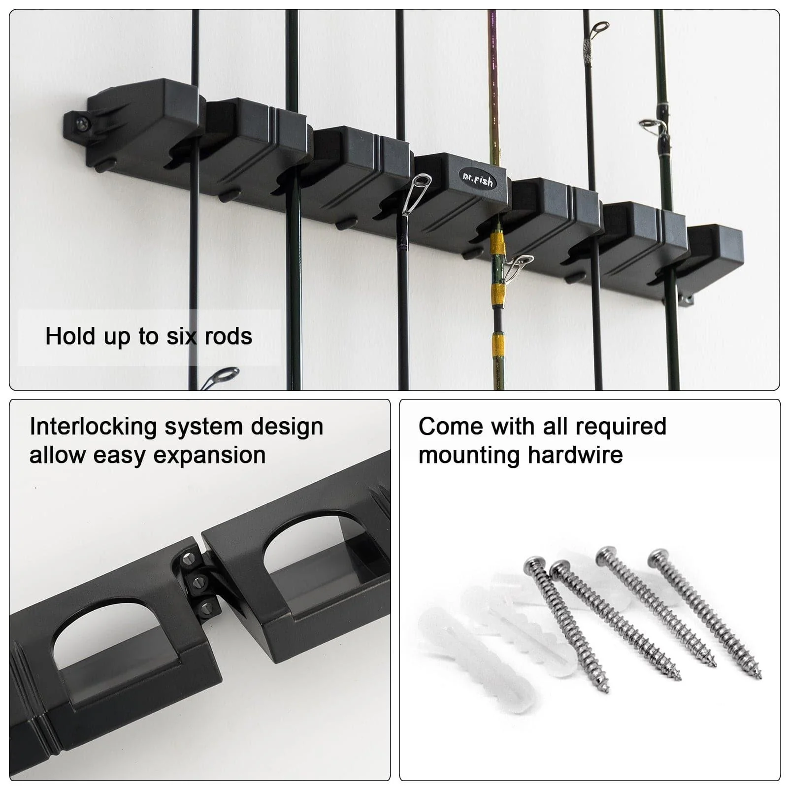 Dr.Fish Fishing Rod / Hunting Guns Rack for Vehicles, Boat - Image 4