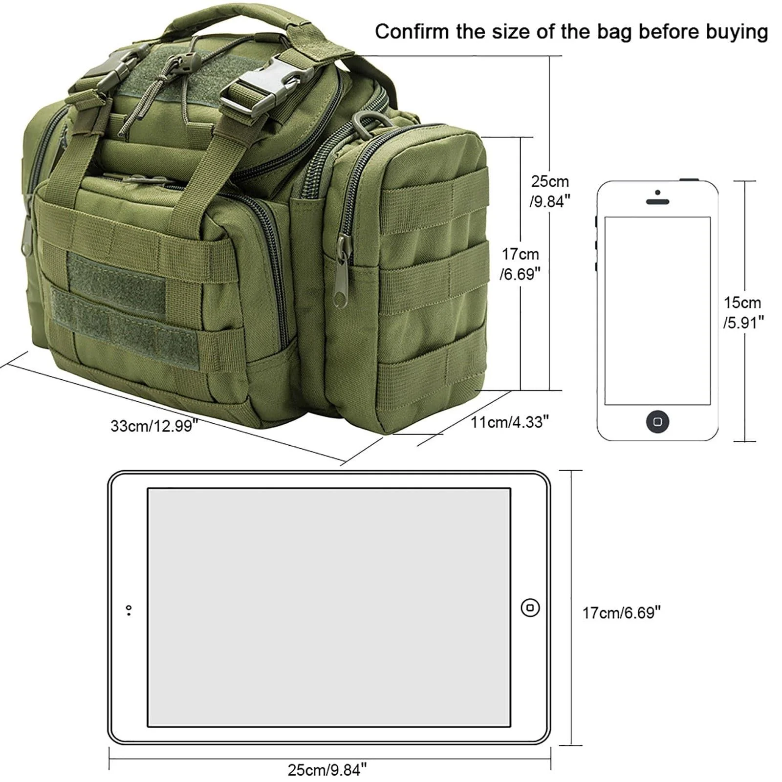 Dr.Fish Tackle Bag with 5 Boxes & 60 Lures Kit - Image 5