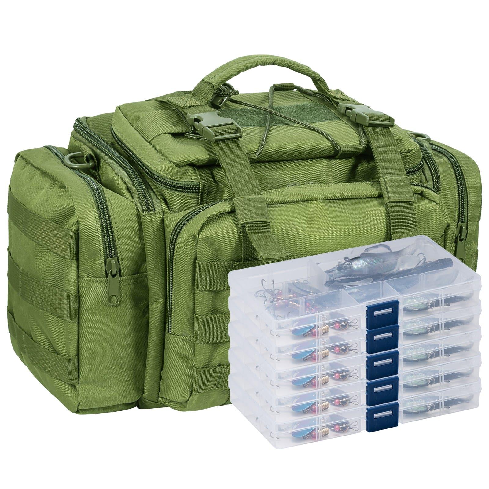 Dr.Fish Tackle Bag with 5 Boxes & 60 Lures Kit - Image 9