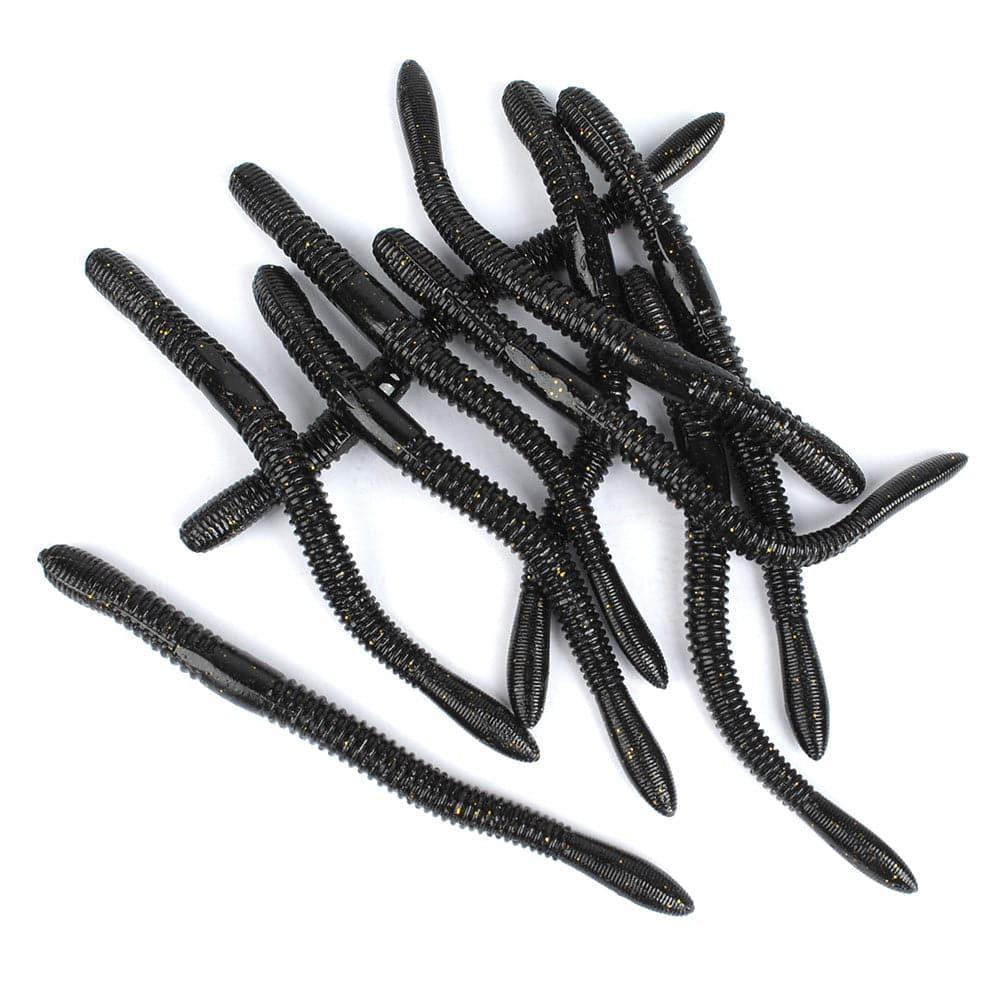 Dr.Fish 10pcs Floating Wacky Worms 4.5'' - Image 10