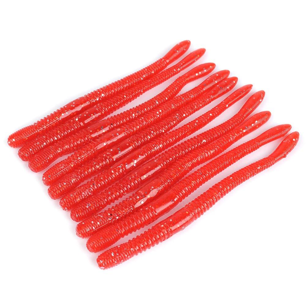 Dr.Fish 10pcs Floating Wacky Worms 4.5'' - Image 8