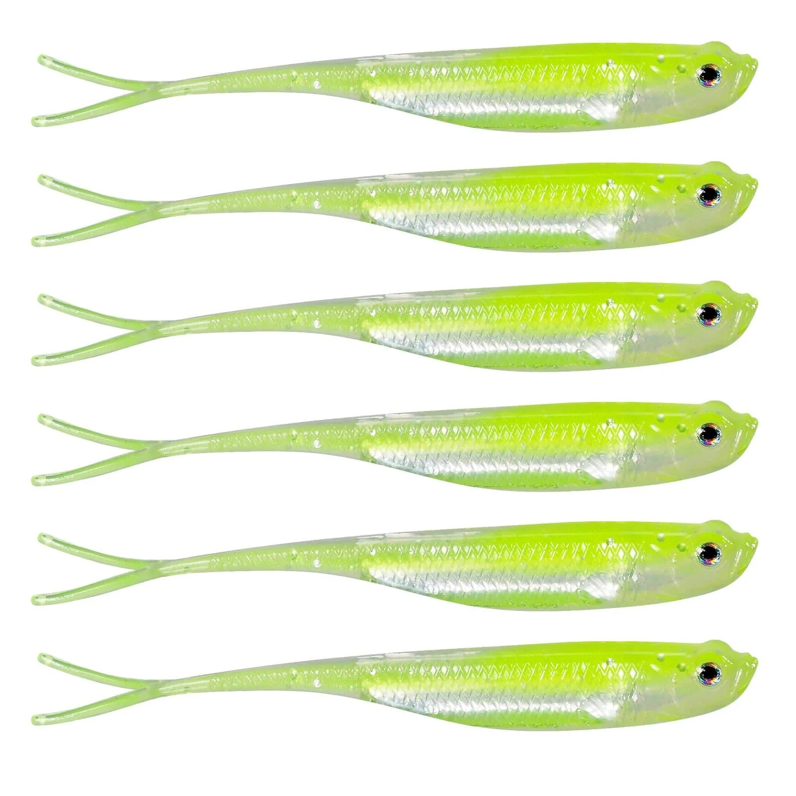 Dr.Fish Fluke Tail Soft Swimbaits 2.9''-4.7'' - Image 14