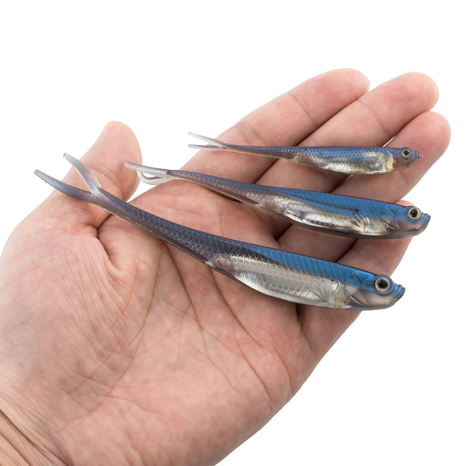 Dr.Fish Fluke Tail Soft Swimbaits 2.9''-4.7'' - Image 8