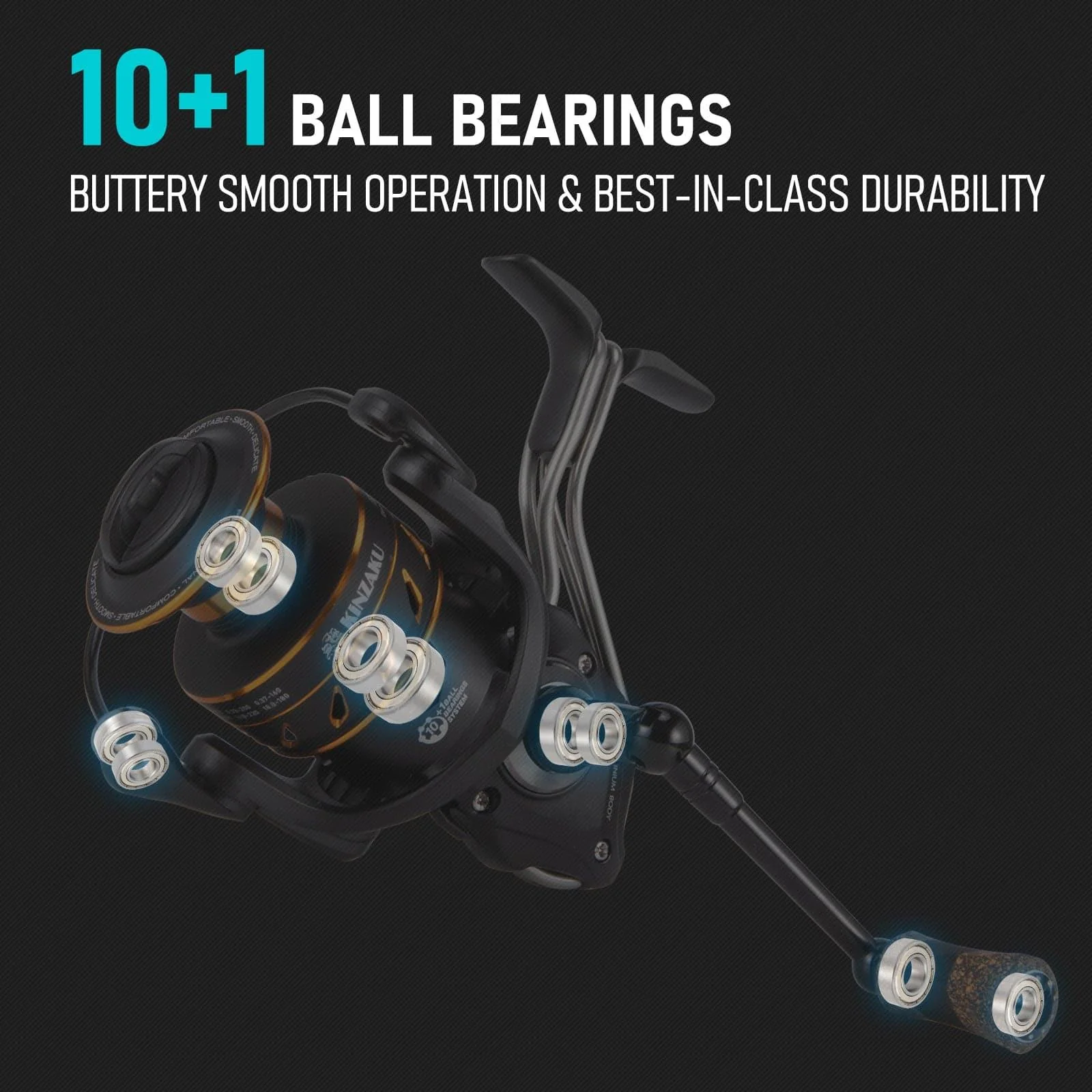 Dr.Fish Full Aluminum Spinning Reel 1000-4000 - Image 3