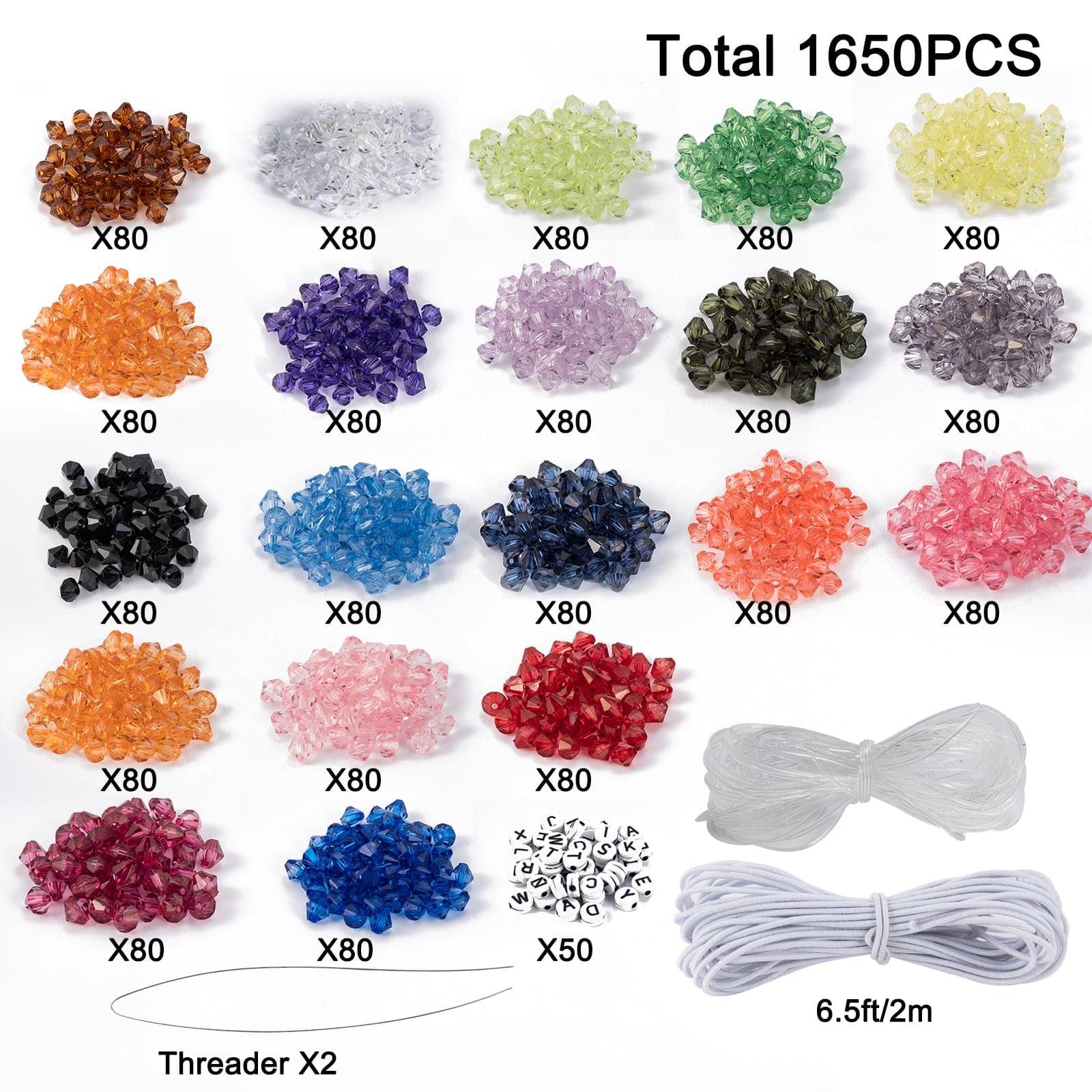 Dr.Fish Lot Glass Crystal Beads Kit 6/8mm - Image 9