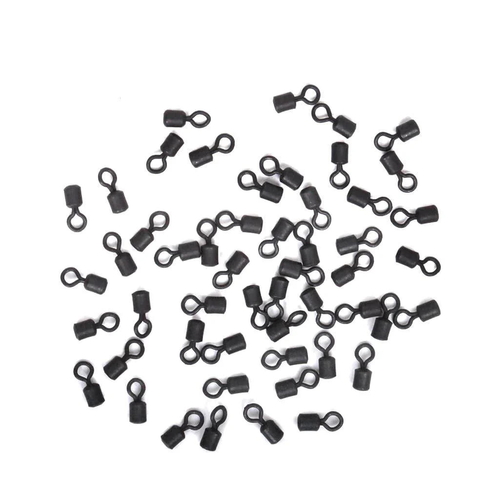 Dr.Fish 100pcs Half Rolling Swivels 70lb - Image 4