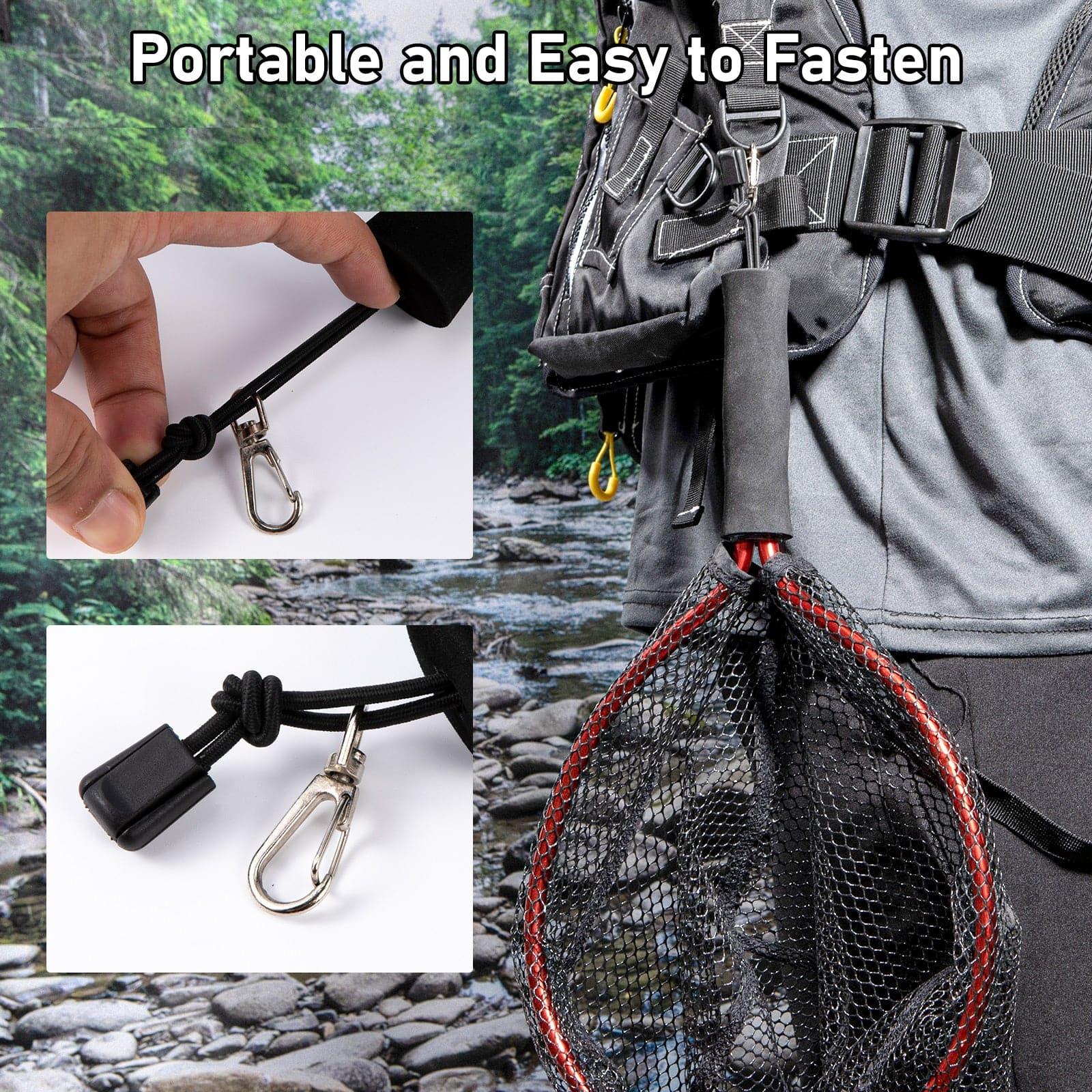 Dr.Fish Handle Landing Flying Fishing Net - Image 4