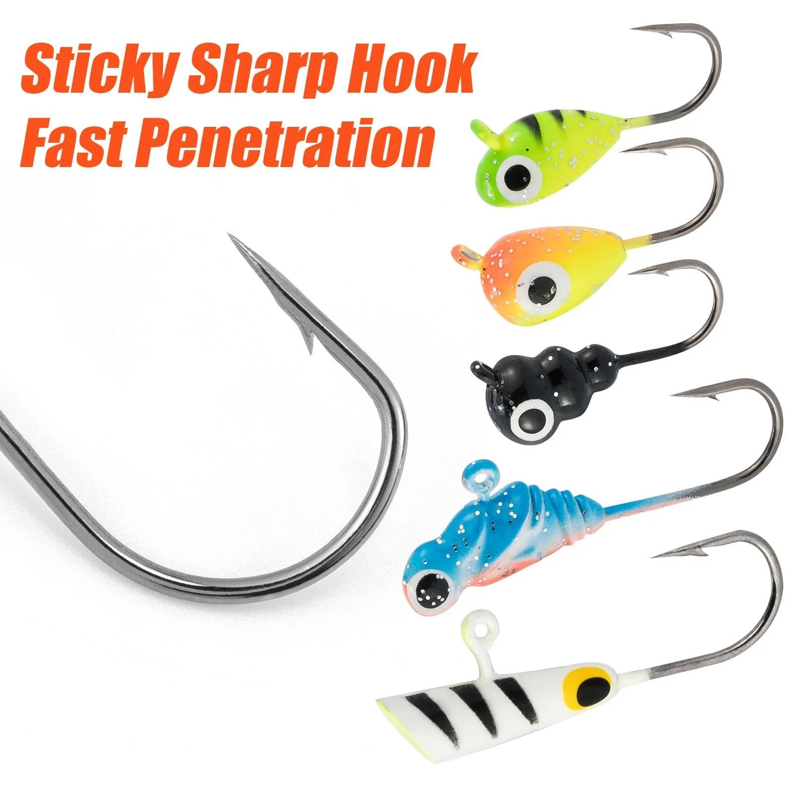 Dr.Fish Ice Fishing Jig Heads Kit - Image 3