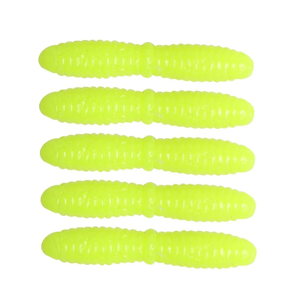 Dr.Fish 15pcs Ice Fishing Soft Worms 1.38'' - Image 10