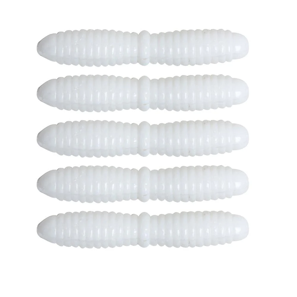 Dr.Fish 15pcs Ice Fishing Soft Worms 1.38'' - Image 11