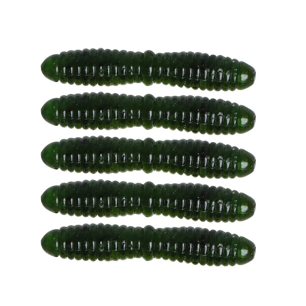 Dr.Fish 15pcs Ice Fishing Soft Worms 1.38'' - Image 9