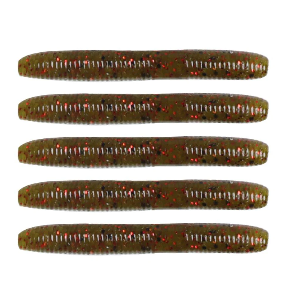 Dr.Fish 15pcs Ice Fishing Soft Worms 1.96'' - Image 2