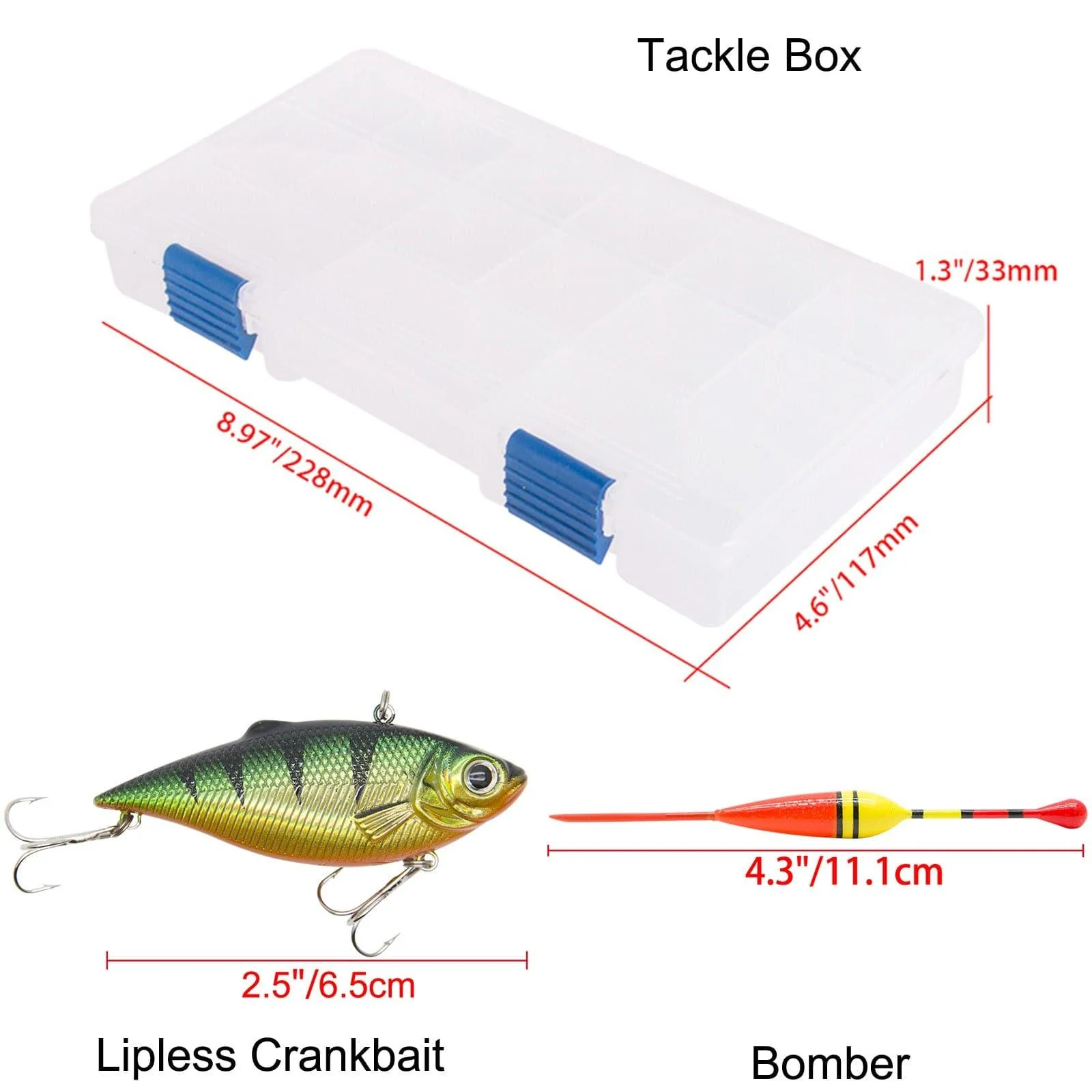 Dr.Fish 94pcs Ice Fishing Rod & Reel Combos - Image 9