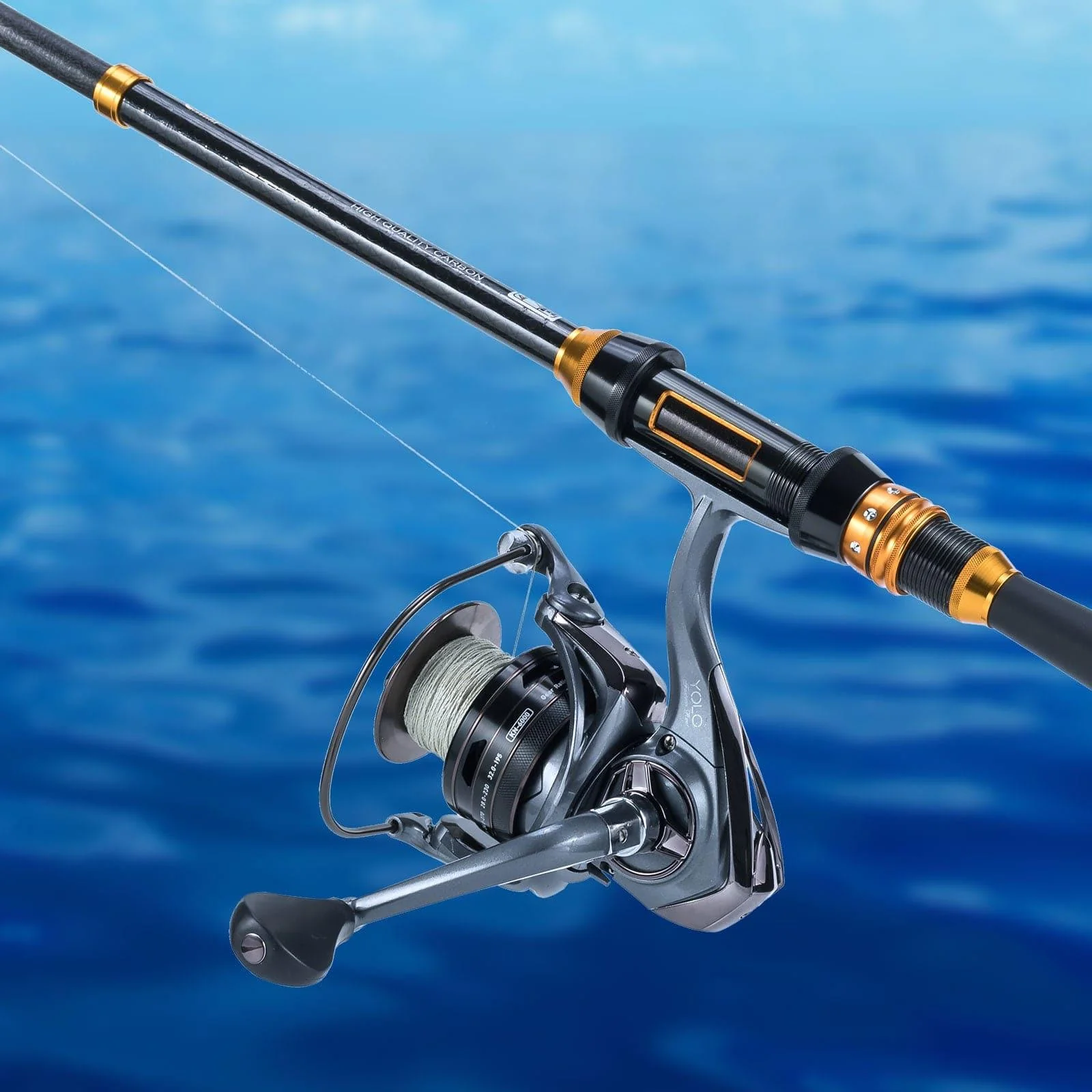 KNIGHT Spinning Reel 1000-6000 5.1:1 High Speed - Image 7