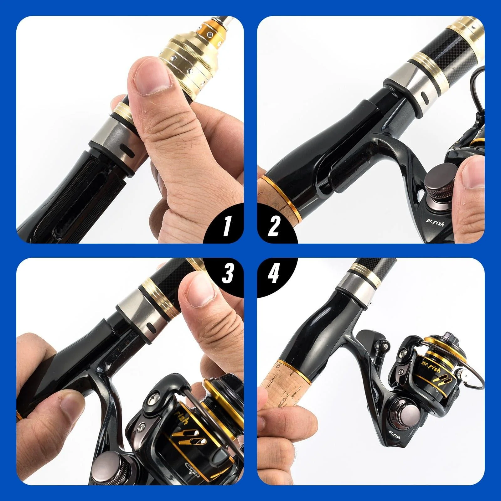 Dr.Fish 68pcs lce Fishing Combo - Image 4