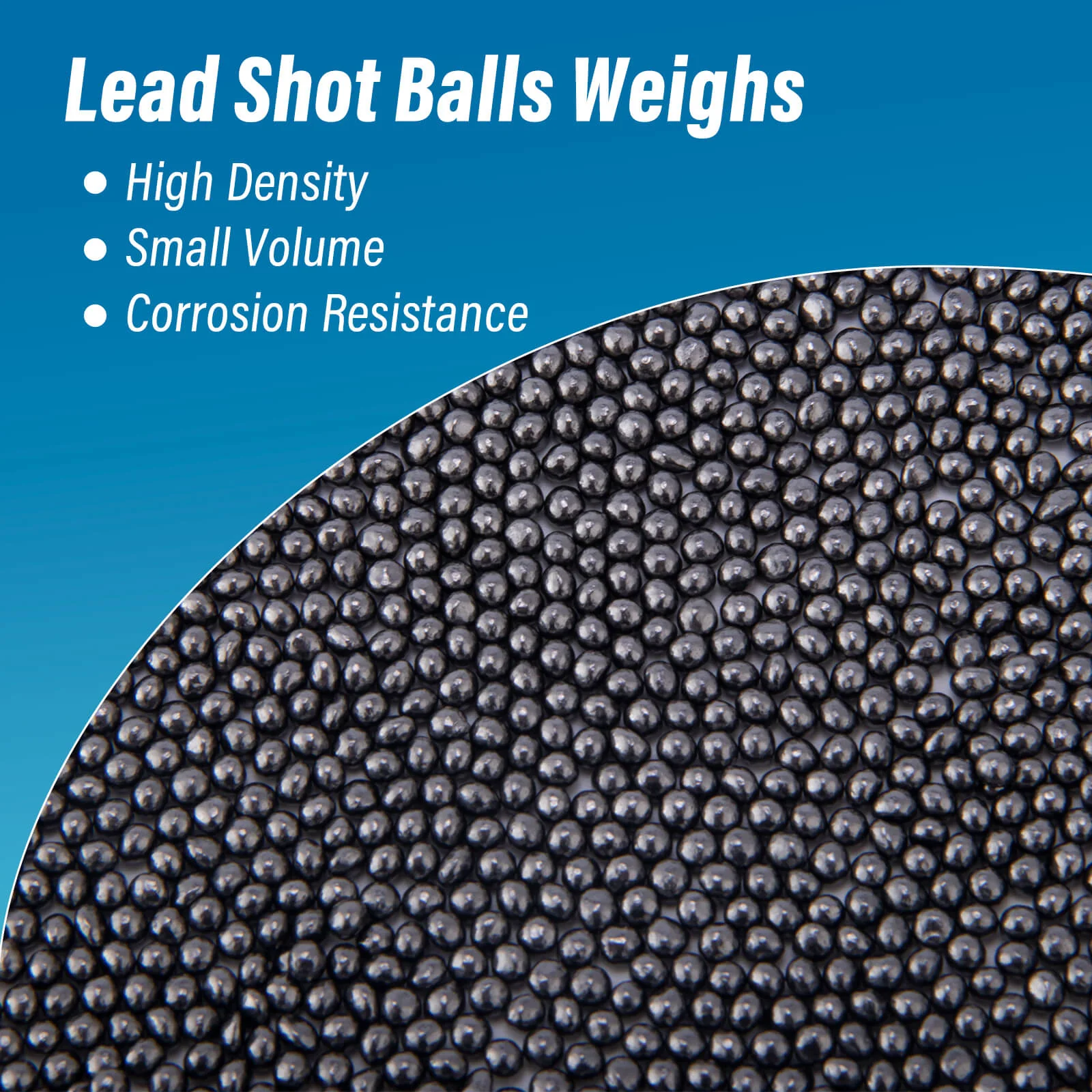 Dr.Fish Lead Shot Balls Sinkers 1lb/2lb - Image 3