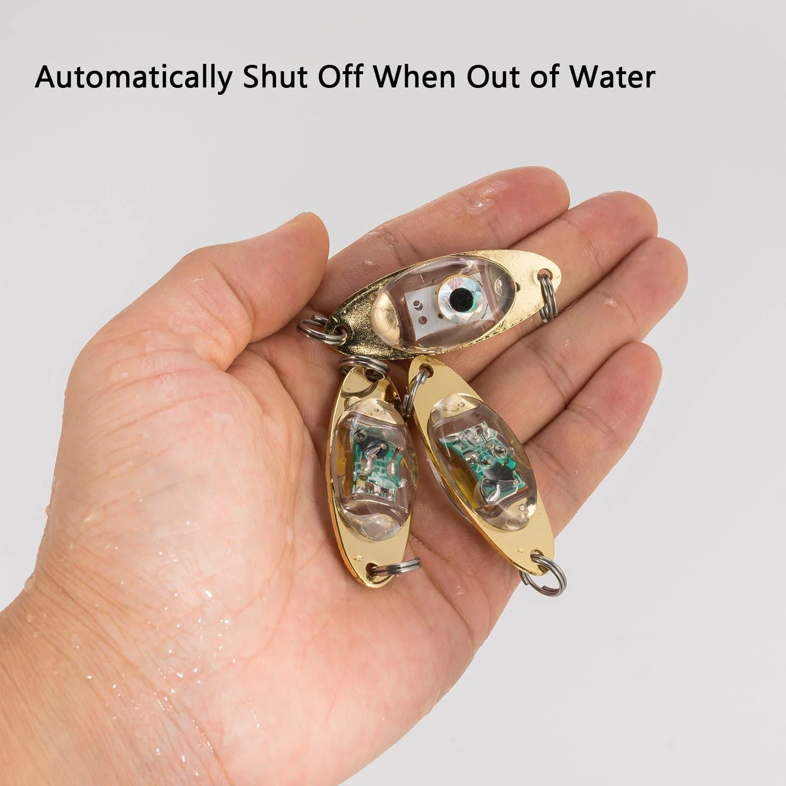 Dr.Fish 5pcs Oval LED Fishing Lures - Image 6