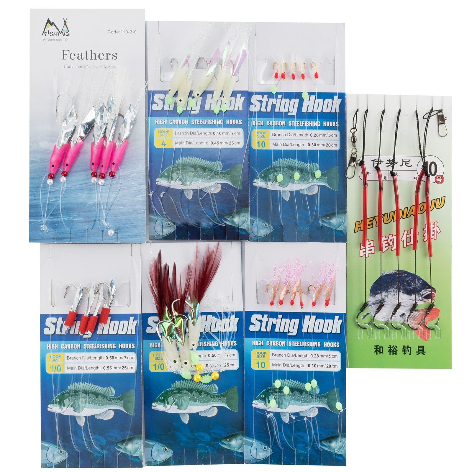 Dr.Fish Lot Mackerel Feather Rigs - Image 10