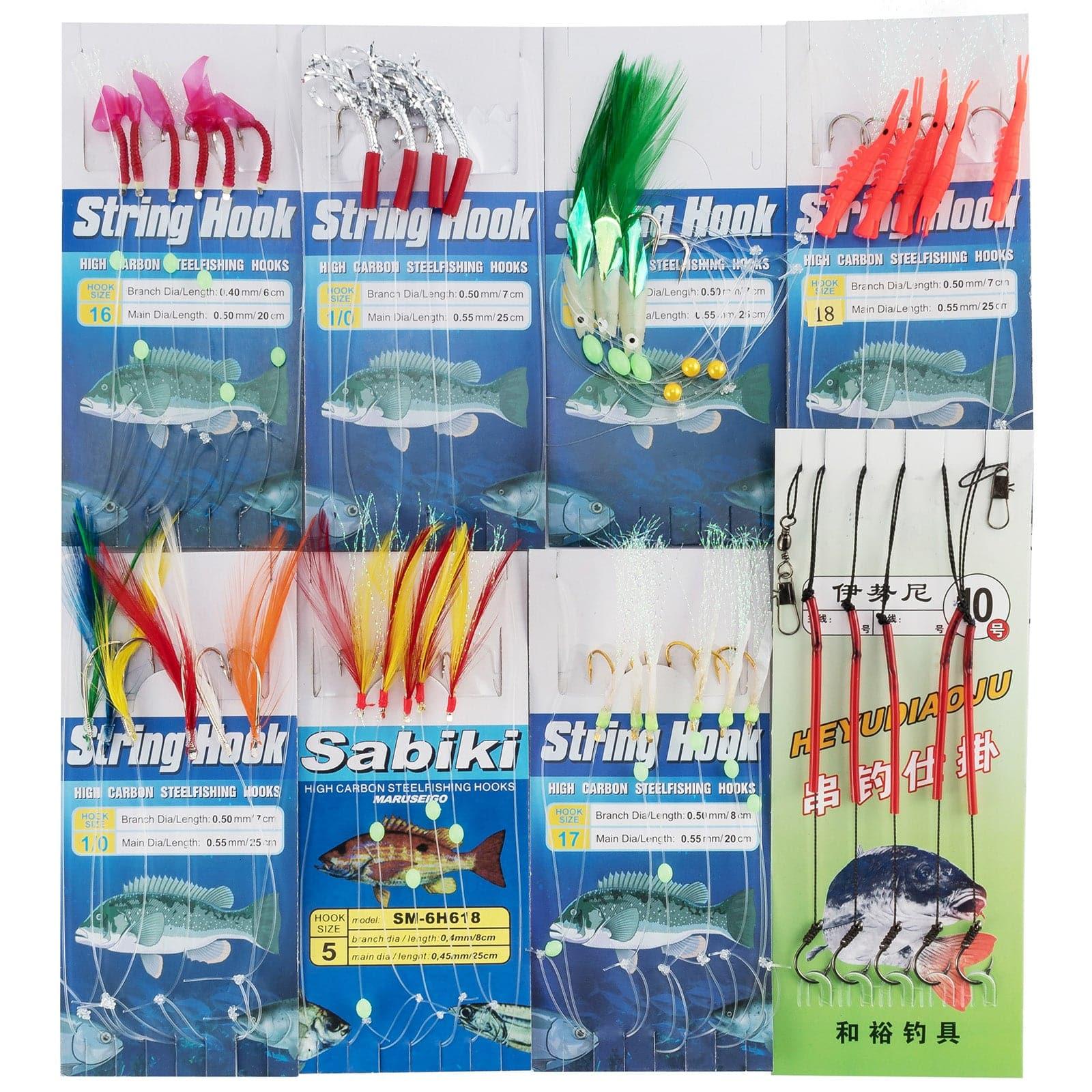 Dr.Fish Lot Mackerel Feather Rigs - Image 13