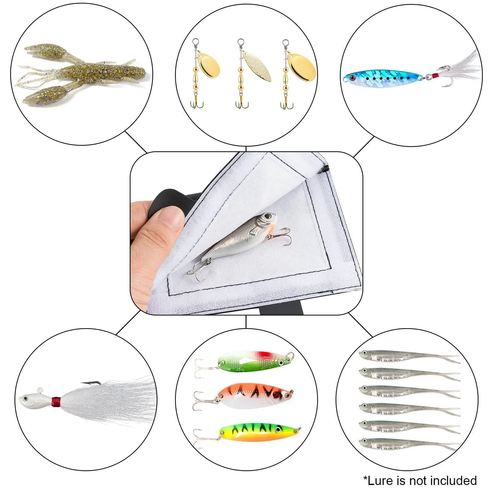 Dr.Fish 3pcs Lure Cover Size M/L - Image 3