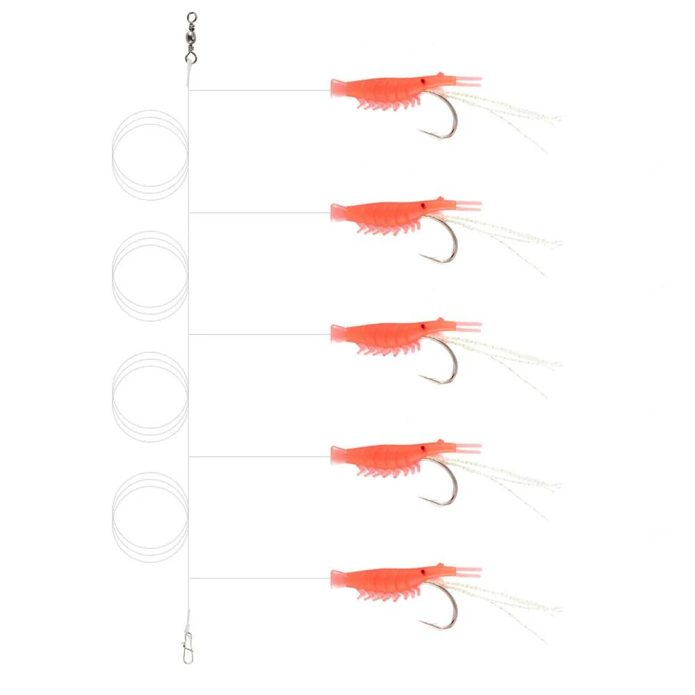 Dr.Fish 5/10pcs Mackerel Feathers Rigs - Image 11