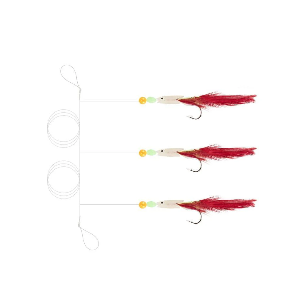 Dr.Fish 5/10pcs Mackerel Feathers Rigs - Image 7