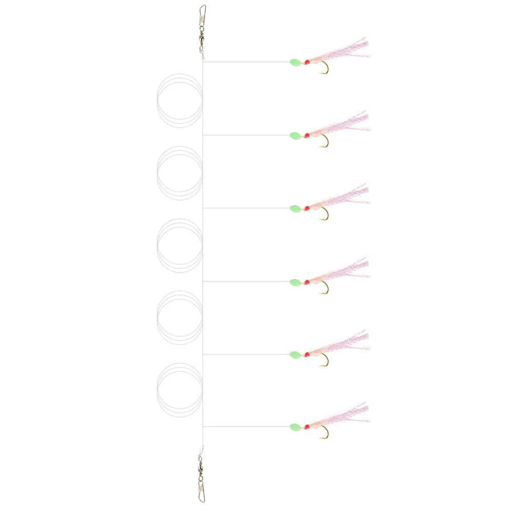 Dr.Fish 5/10pcs Mackerel Feathers Rigs - Image 8
