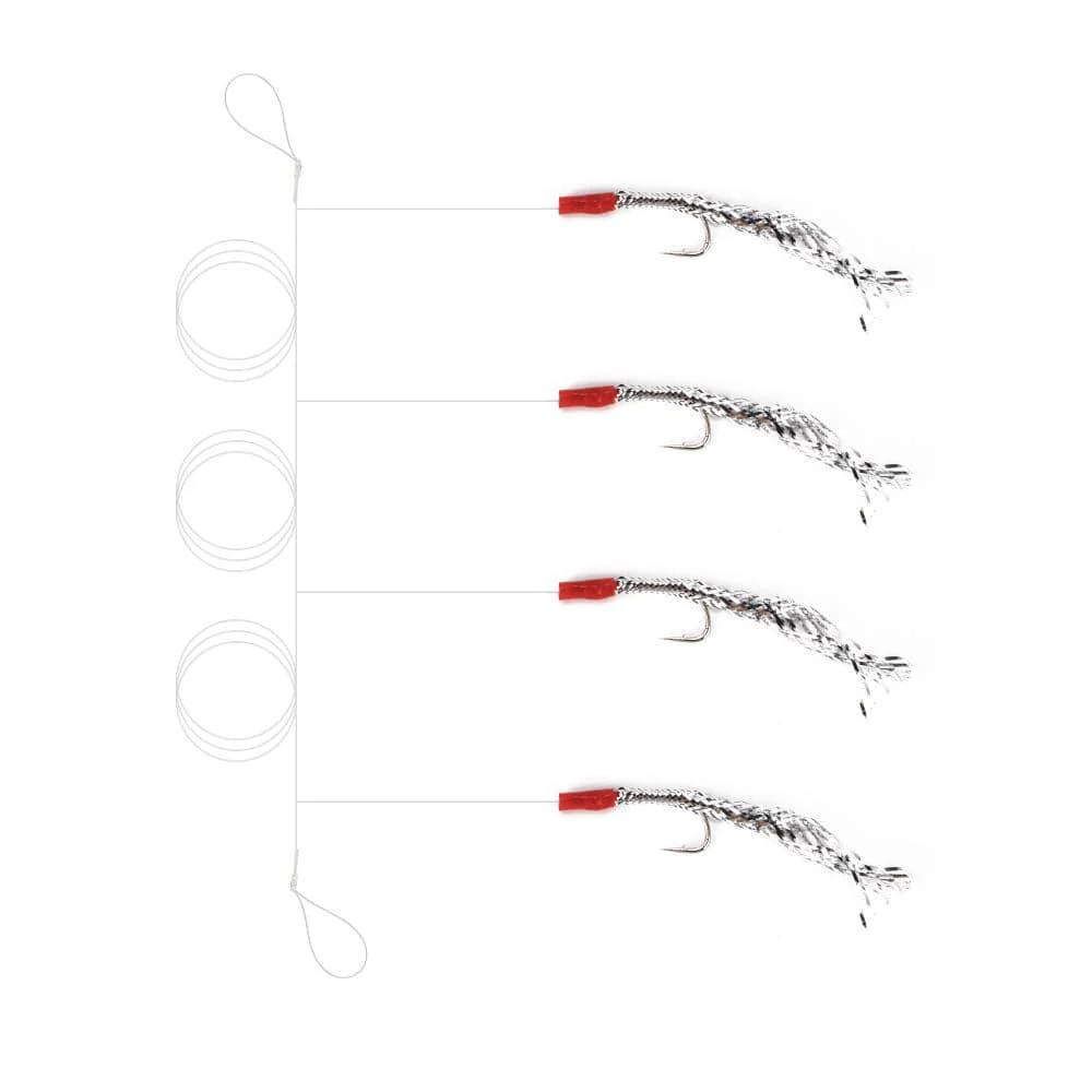 Dr.Fish 5/10pcs Mackerel Feathers Rigs - Image 9