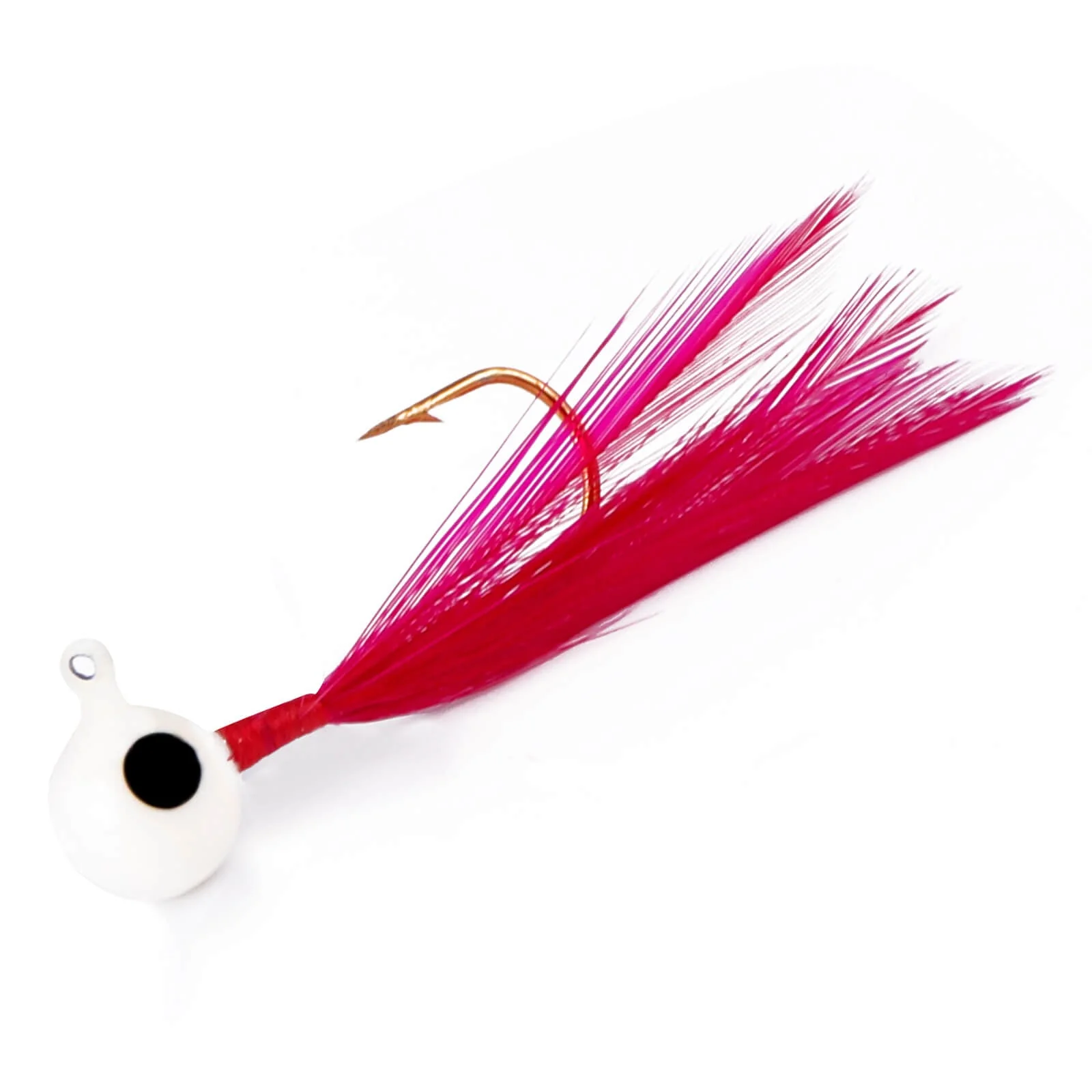 Dr.Fish 10pcs Marabou Crappie Jigs 1/8oz-1/24oz - Image 9