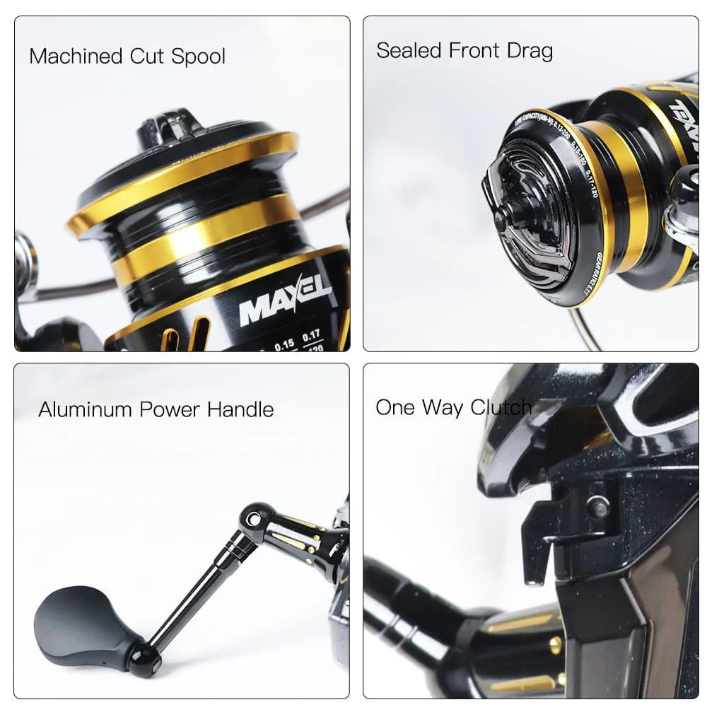 Dr.Fish Maxel Freshwater Fishing Reel 1000-2500 - Image 2