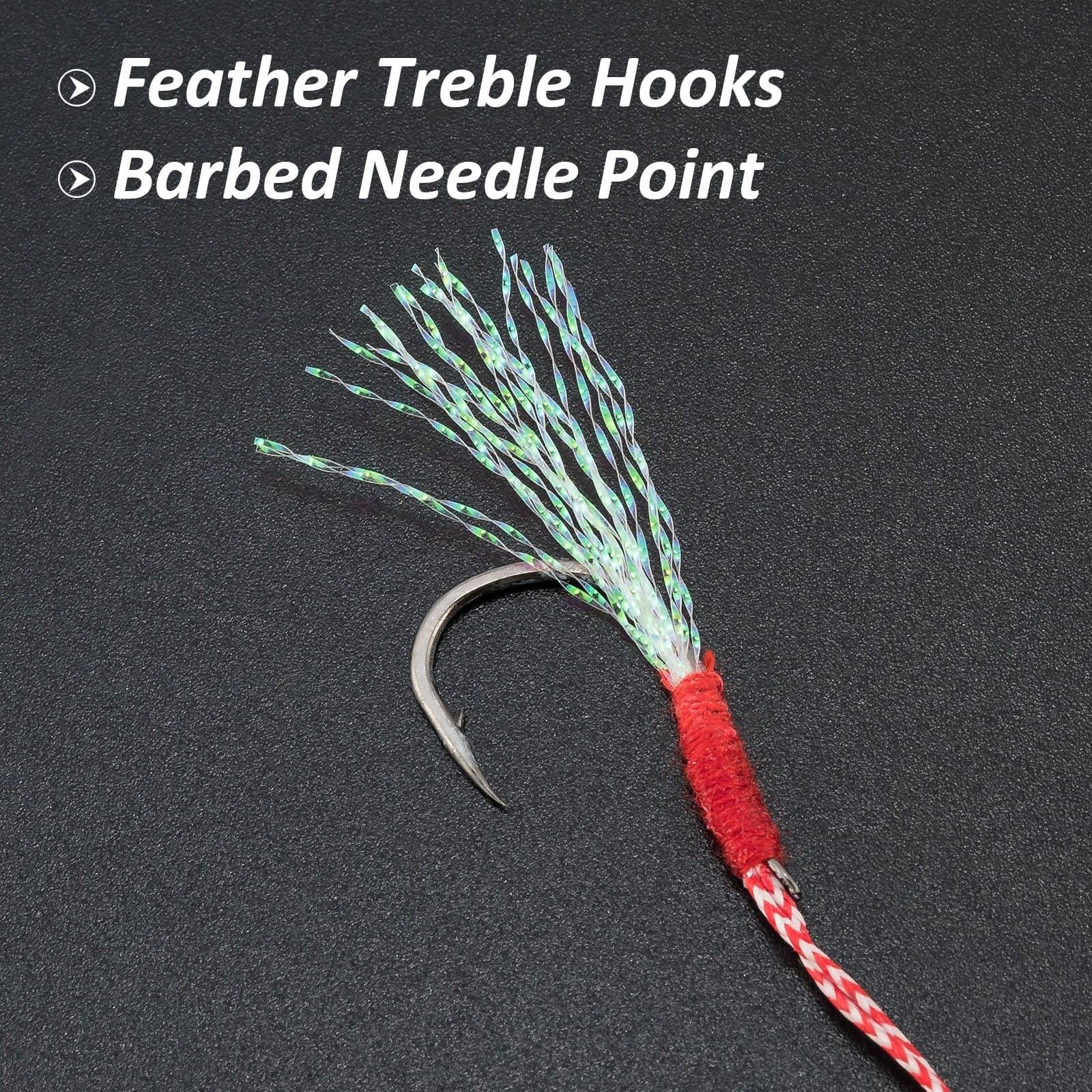Dr.Fish Metal Jig with Assist Hook 1oz - Image 5