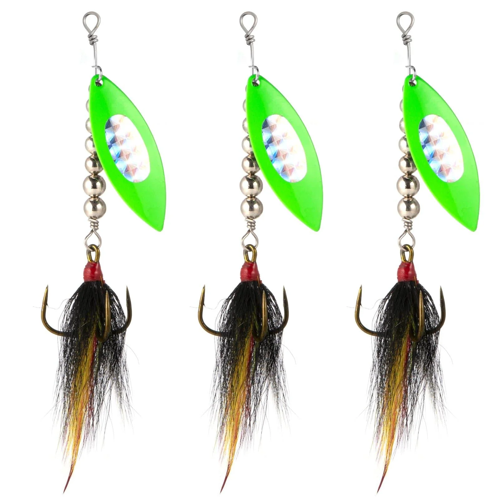 Dr.Fish 3pcs Musky Spinner Lures - Image 11