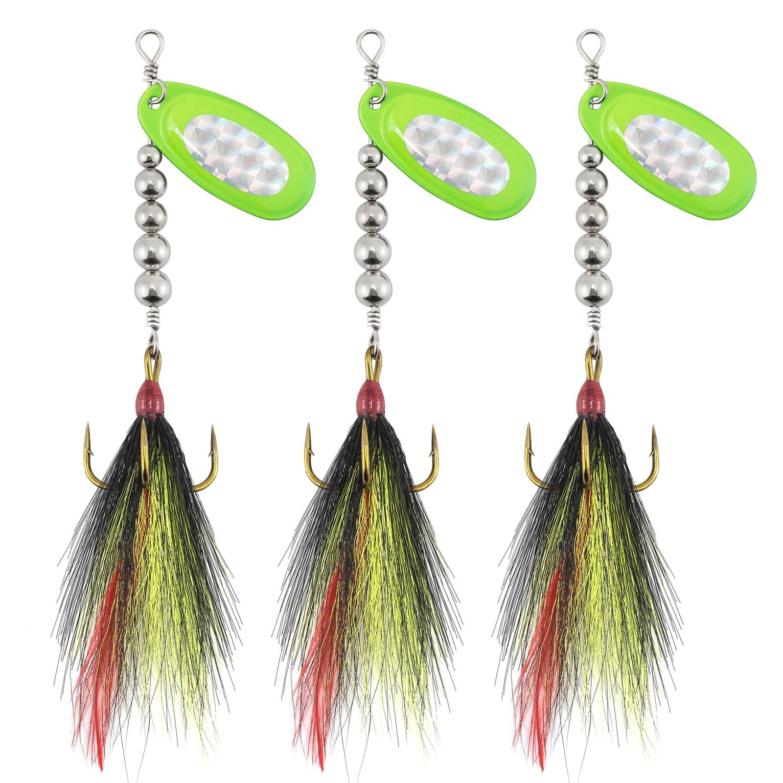 Dr.Fish 3pcs Musky Spinner Lures - Image 12