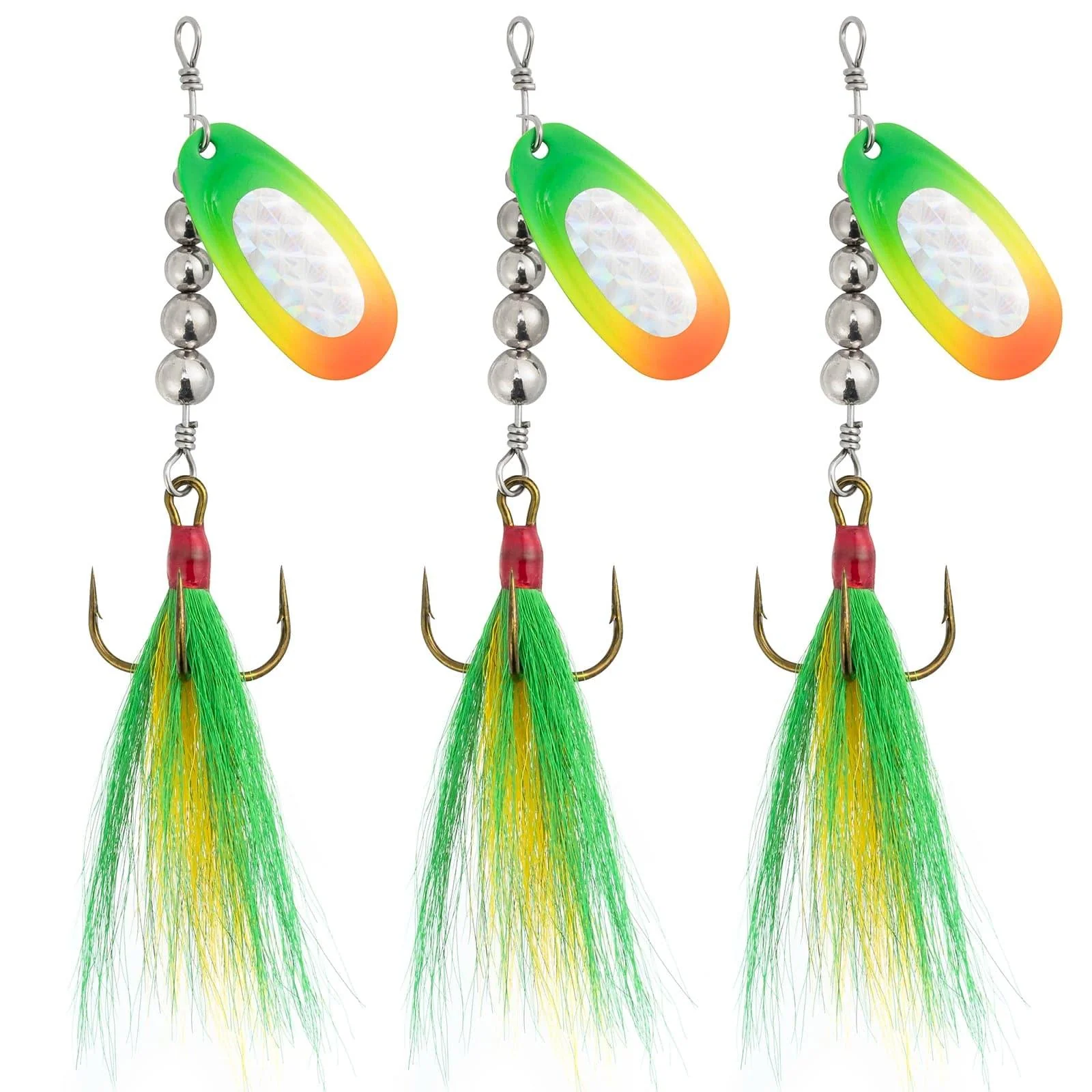 Dr.Fish 3pcs Musky Spinner Lures - Image 8